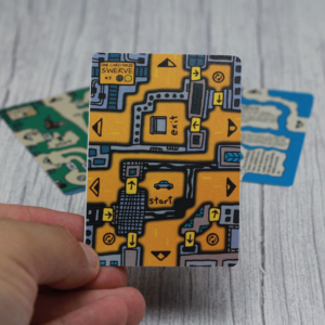 Papierspiele One Card Maze